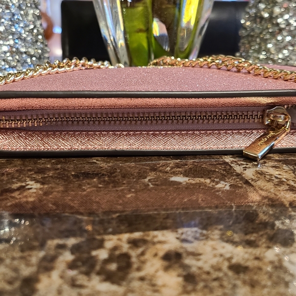 Kate Spade Pochette pink and gold - Picture 4 of 9